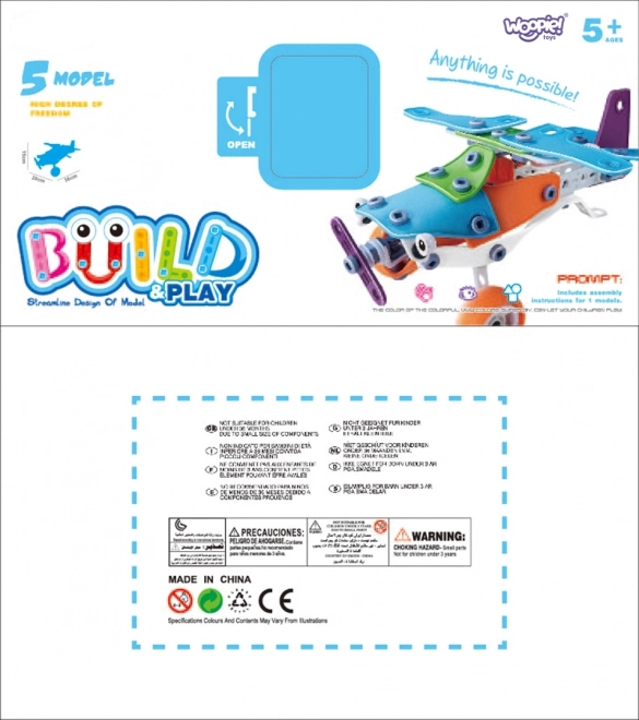Konstruktionsspielzeug-Set 5-in-1 WOOPIE