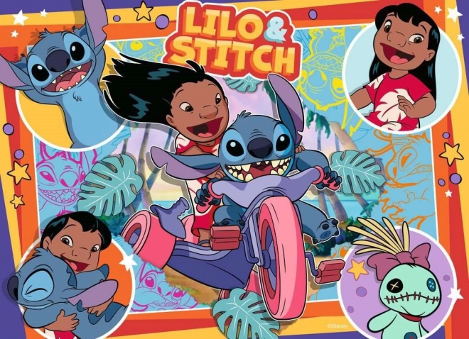 Ravensburger Puzzle Lilo und Stitch 4x100 Teile