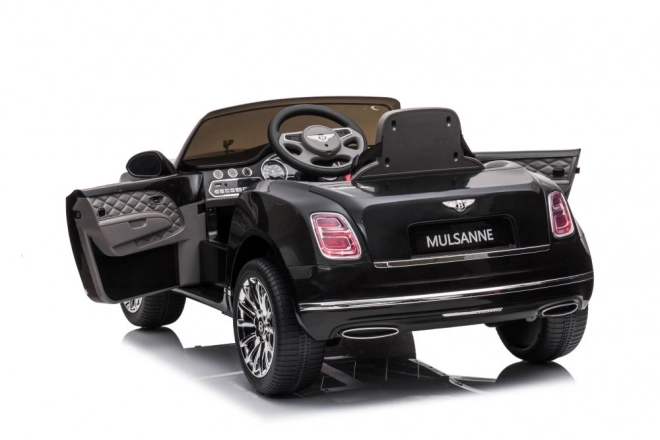 Elektrisches Kinderauto Bentley Mulsanne Schwarz lackiert