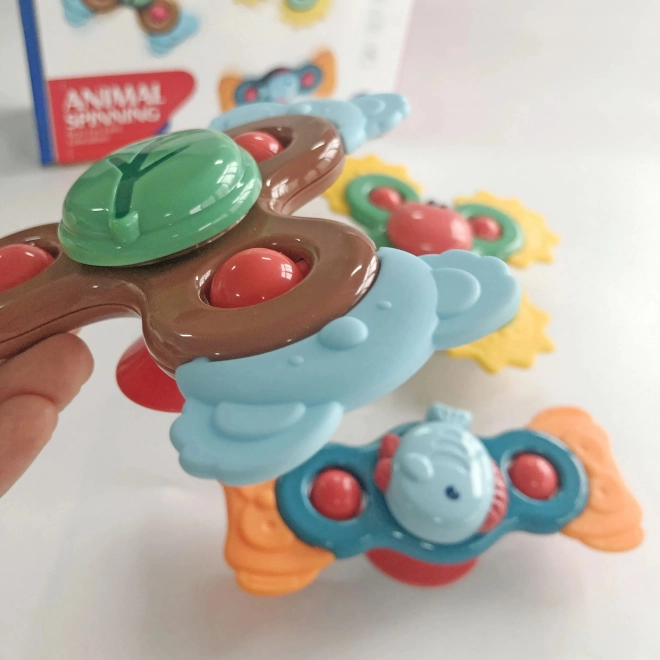 Woopie Baby Farbe 3-in-1 Spinner Spielzeug