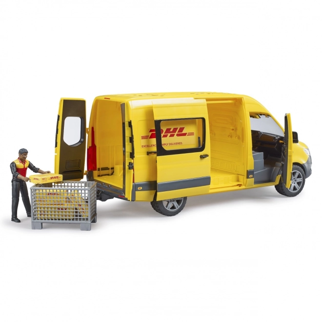 Bruder Mercedes-Benz Sprinter DHL mit Fahrer