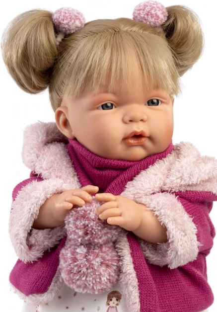 Llorens Joelle - realistische Puppe mit Geräuschen 38 cm