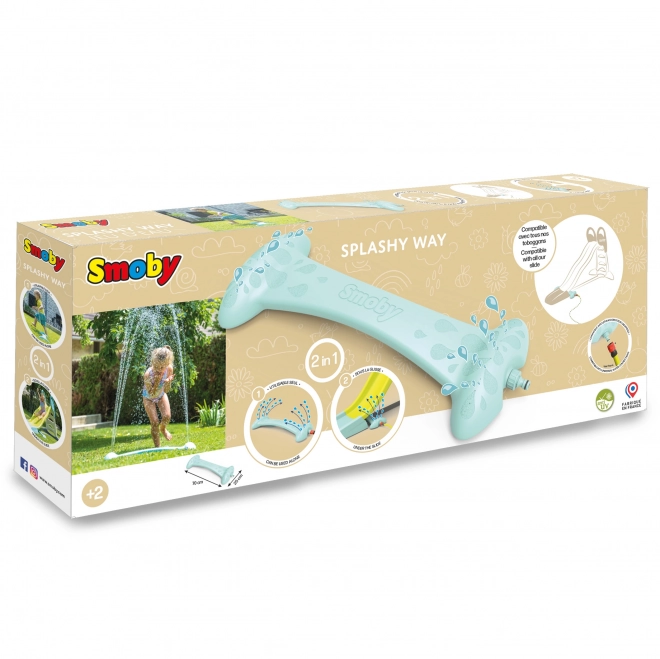 Smoby Splashy Way Wasserspielzeug 2-in-1 für den Garten