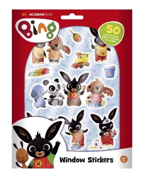 Fensterdekoration Bing Bunny 50 Sticker