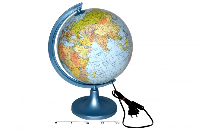 Leuchtglobus 25cm politisch-geografisch