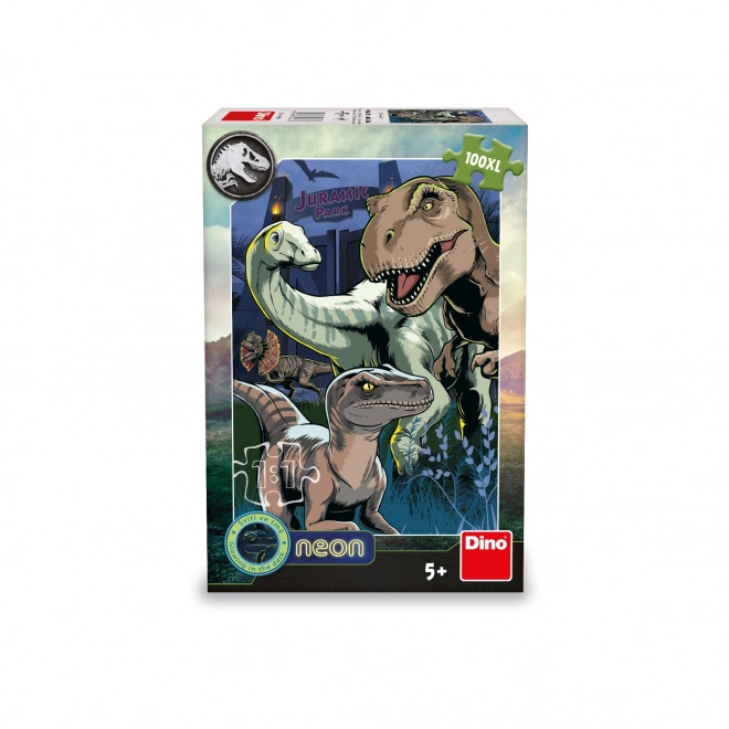 Leuchtpuzzle JURASSIC WORLD XL 100 Teile