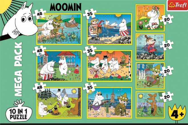 Mumins Mega Puzzle Set für Kinder