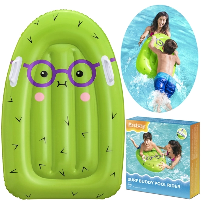 Aufblasbares Schwimmbrett für Kinder mit Griffen von Bestway – Grün