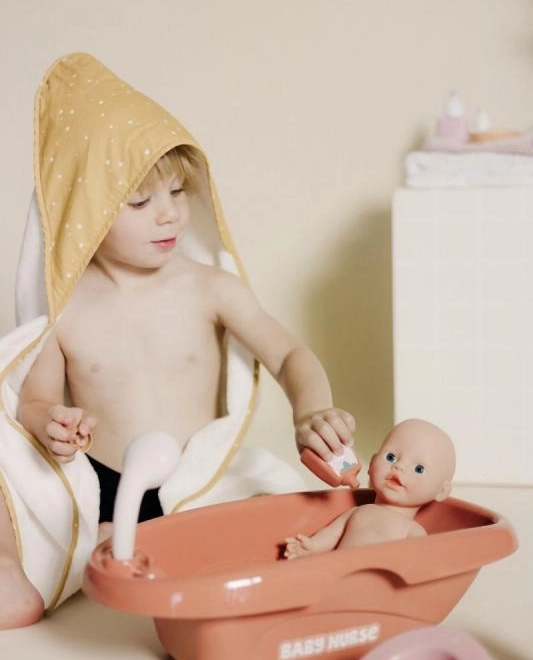 Puppenbadewanne Baby Nurse mit Zubehör