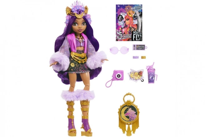 Barbie Clawdeen Monster Fest Puppe