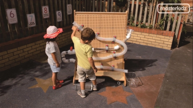 Masterkidz freistehende Holz-STEM-Tafel