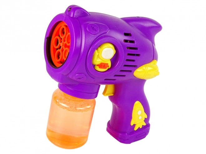 Lila Seifenblasenmaschine