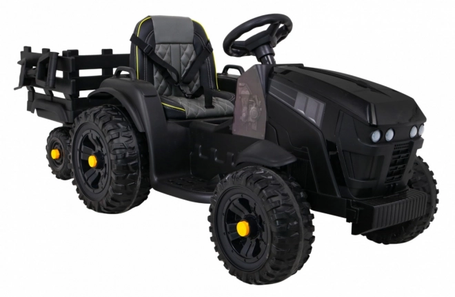 Titan-Traktor mit Anhänger schwarz