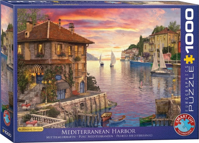 Eurographics Puzzle Mediterraner Hafen 1000 Teile