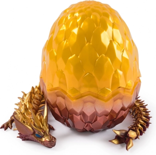 Biegsamer Körper mit Metallglanz