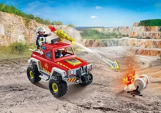 Geländegängiges Feuerwehrfahrzeug von Playmobil
