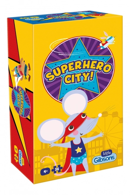 Kinderpuzzle Superhero City 36 Teile