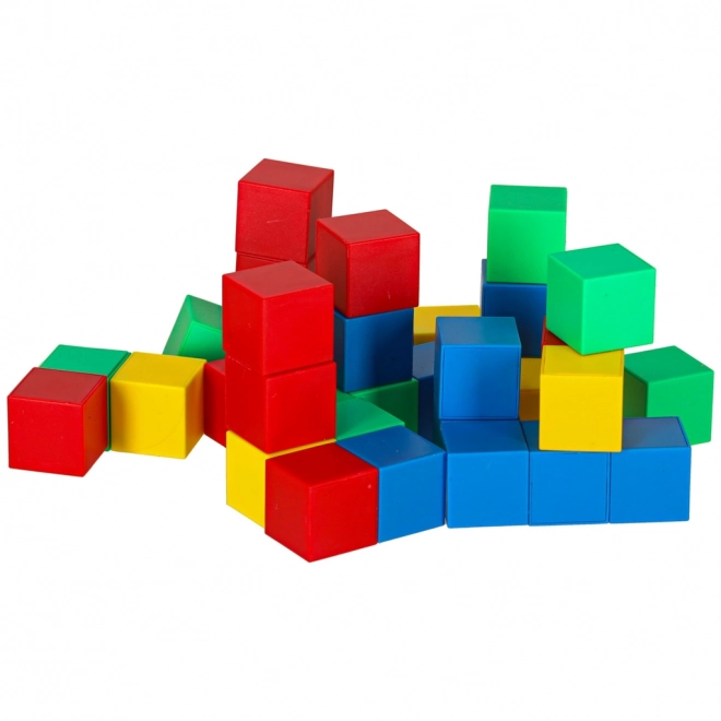 Magnetische Bauklötze - Kubisches Set 64 Stk