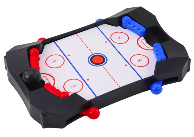 Mini Geschicklichkeitsspiel Hockey Schwarz