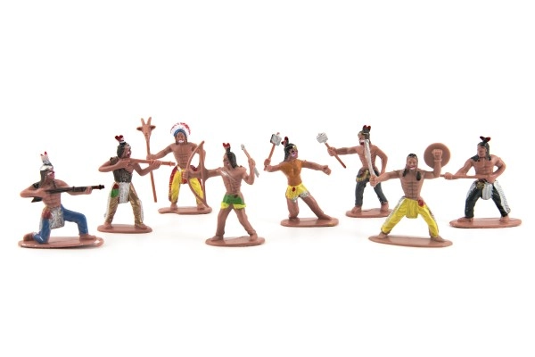 Detaillierte Plastikfiguren