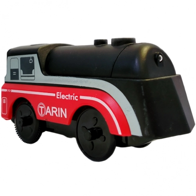 Elektrische Lokomotive mit Anhängern von Woopie