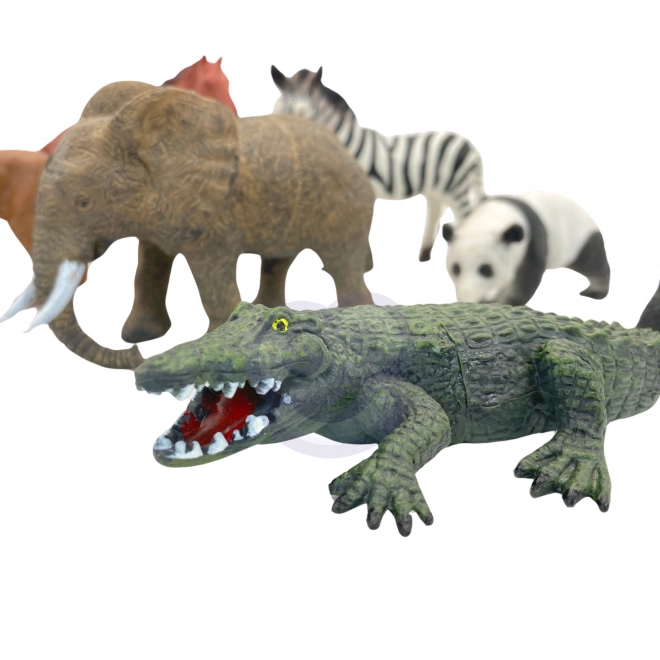 Woopie safari figura-set mit mattestück