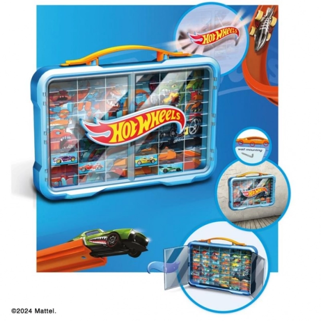 Sammelvitrine mit Beleuchtung für Hot Wheels Fans