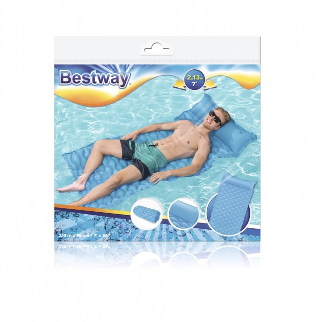 Bestway aufblasbare Strandmatte türkis