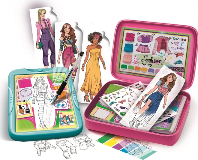 Clementoni Kreativset Modedesigner für Kinder