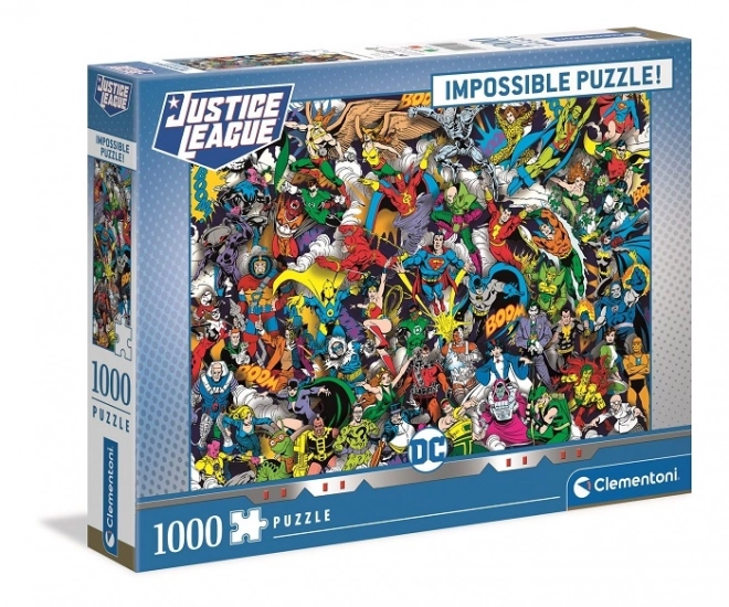 Unmöglicher Puzzle 1000 Teile DC Comics von Clementoni