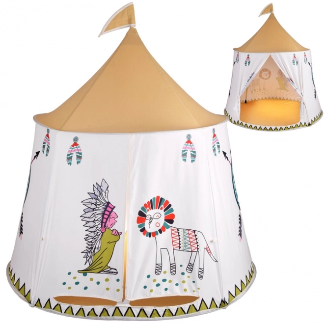 Indianerzelt Tipi für Kinder