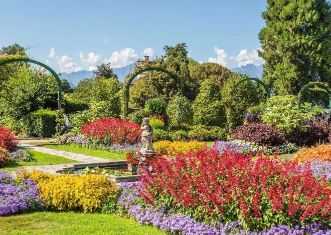 Bezauberndes Gartenmotiv