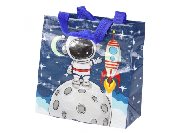 Geschenktasche Kosmos Blau