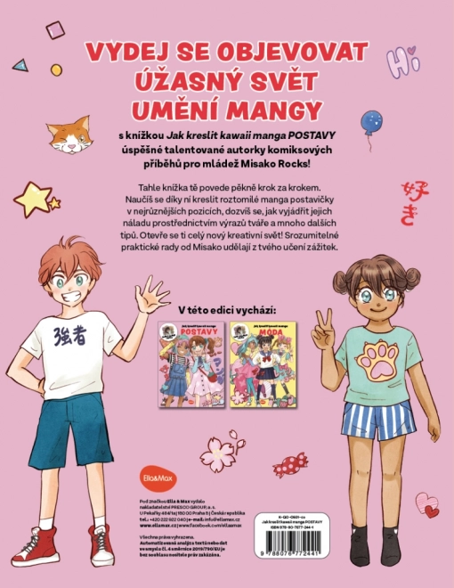 Wie man Kawaii-Manga zeichnet: Charaktere – Schritt für Schritt mit Misako