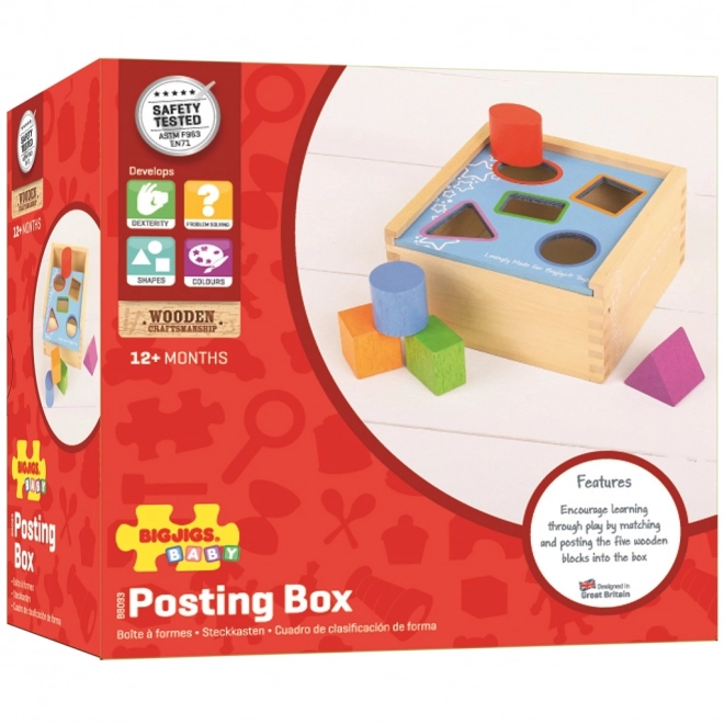 Bigjigs Toys Formen-Steckbox