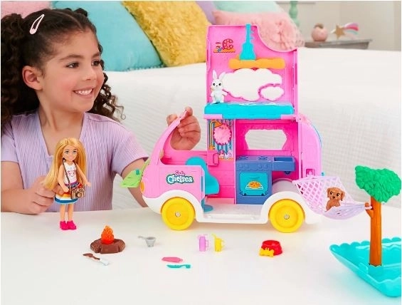 Barbie Chelsea Wohnmobil-Abenteuer-Set