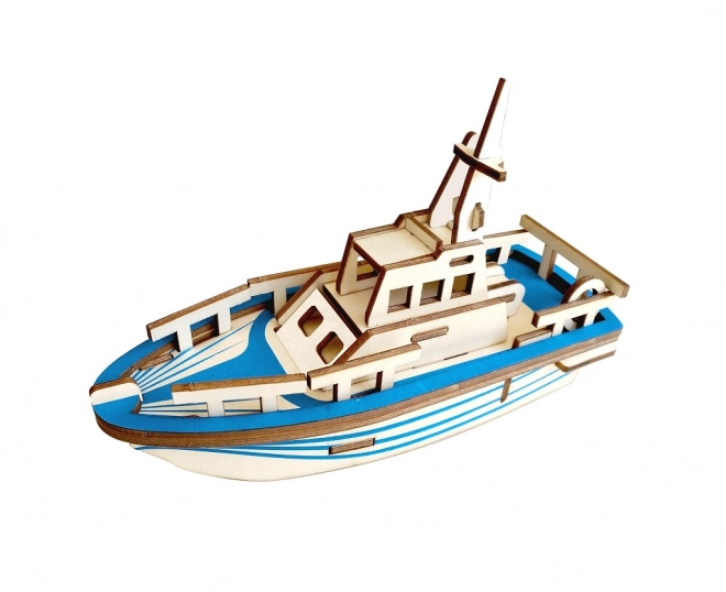 Holz 3D Puzzle Schiff