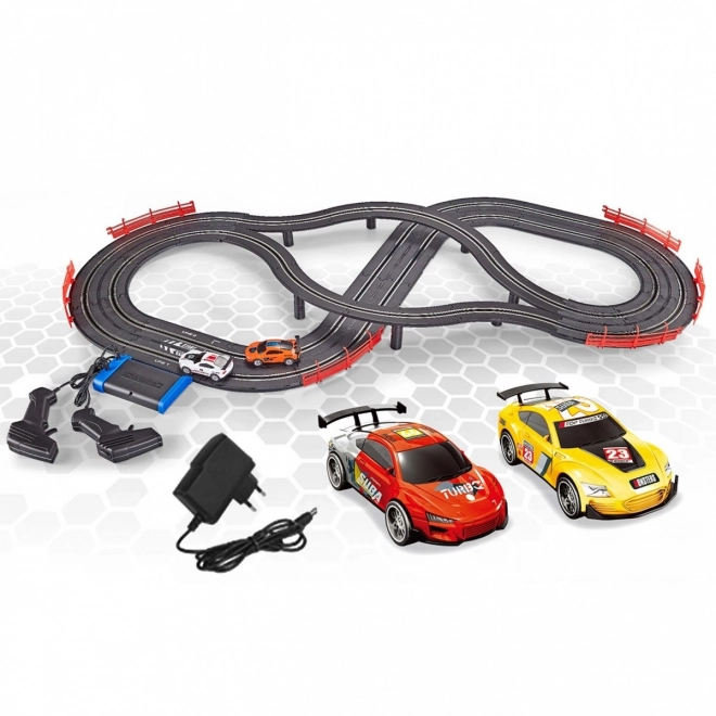 Rennautobahn mit 440 cm Streckenlänge