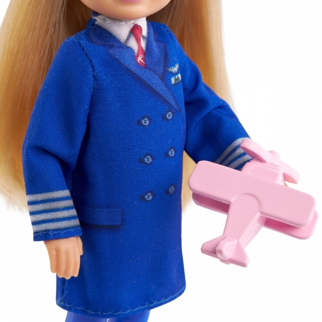 Barbie Chelsea Karriere Pilotin Puppe