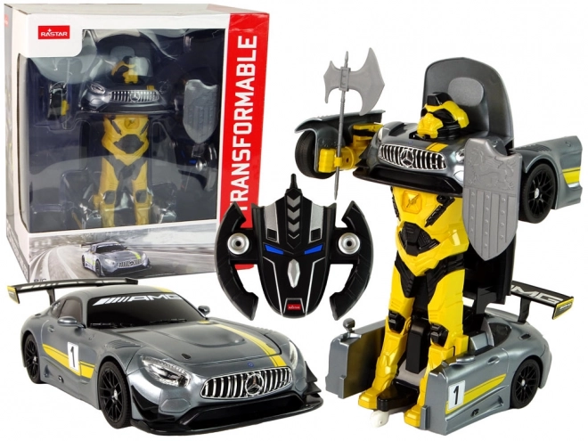 Ferngesteuertes Mercedes-AMG GT3 Transformer Auto-Roboter