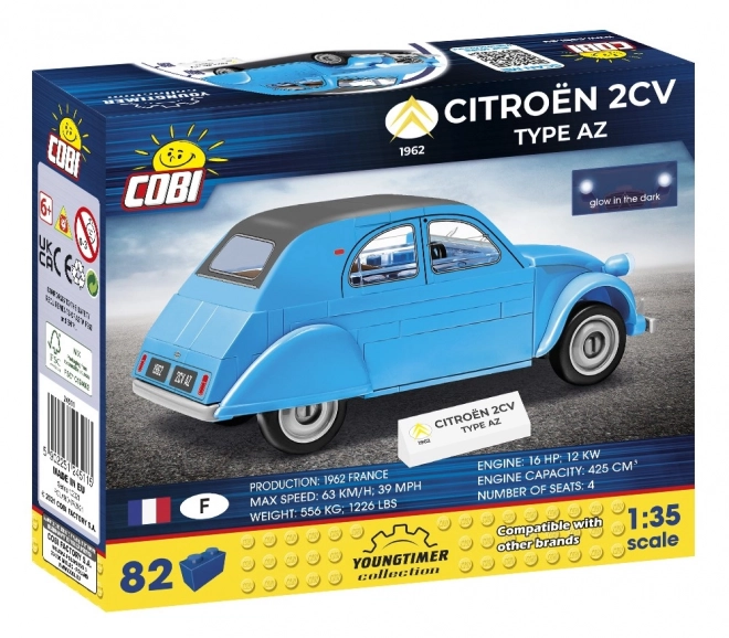 Bausatz Citroen 2CV Typ AZ Modellauto