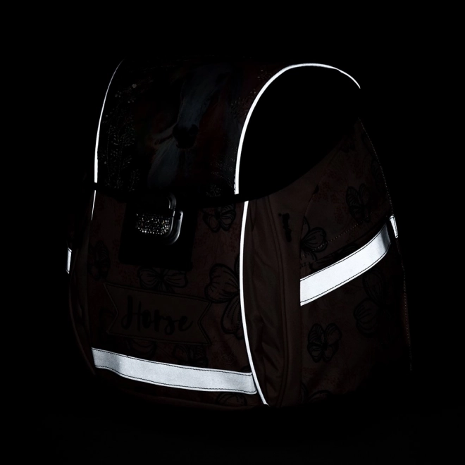 Schulrucksack Premium Light Pferde-Romantik