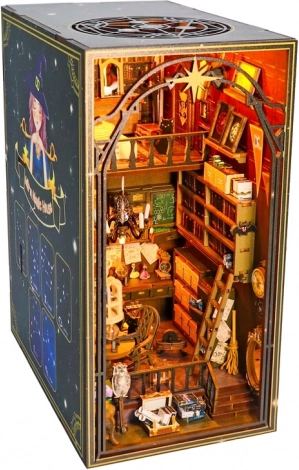 Buchstütze Hexenhaus von Mira