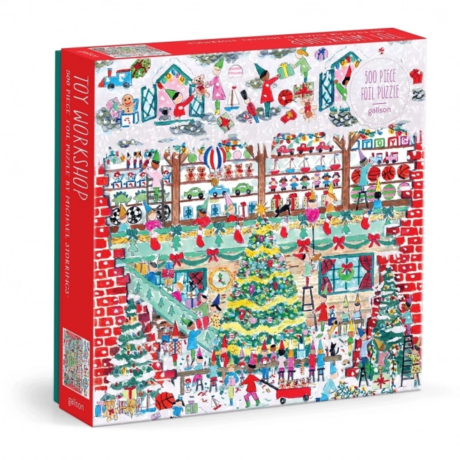 Folienpuzzle Michael Storrings Weihnachtswerkstatt 500 Teile