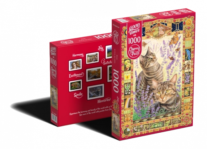 Cherry Pazzi Puzzle Katzen 1000 Teile