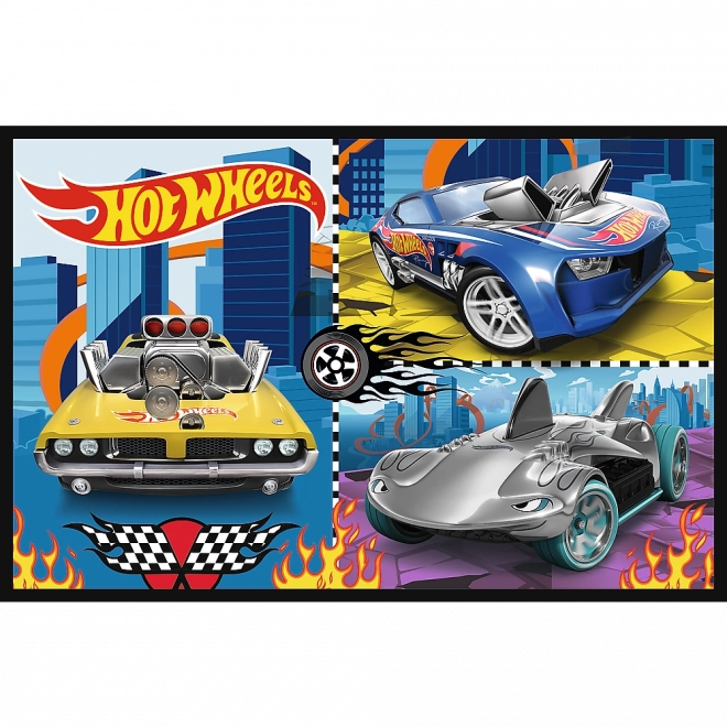 Puzzle 2x70 - Hot Wheels Autos