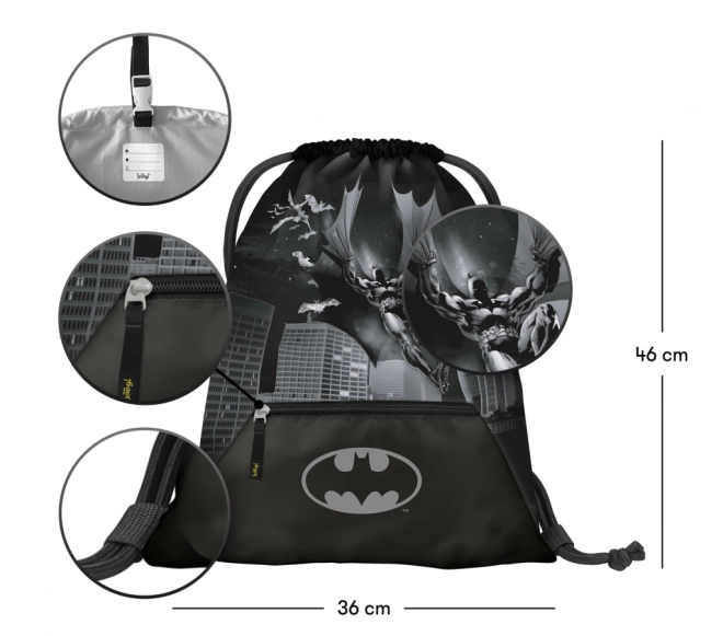 Sportrucksack mit Tasche BATMAN Dark City