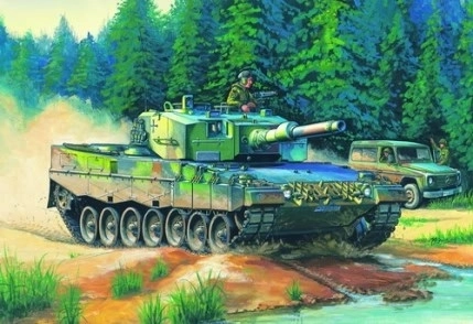 Deutscher Leopard 2 A4 Panzer Bastelset