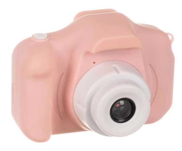 Digitaler Kinderfotoapparat mit Katzenmotiv – Rosa