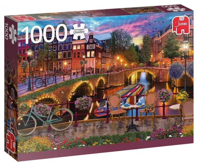 Jumbo Puzzle Wasserkanäle in Amsterdam 1000 Teile